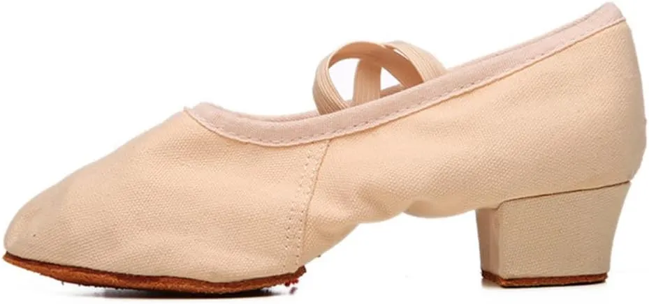 1 Pair Ballet Shoes Sole Ballet Shoe Ballet Dance Shoes Low Heels Dancing Shoes Dance Practice Shoes Sole Dancing Shoes Adult Yoga Shoes Apricot