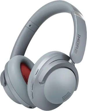 1MORE SonoFlow-Pro Noise Cancelling Headphones - HQ51 Over Ear Bluetooth Headphones with LDAC for Hi-Res Wireless Audio,100H Playtime, Bluetooth 5.4, QuietMax ANC, Comfortable Fit (Silver)