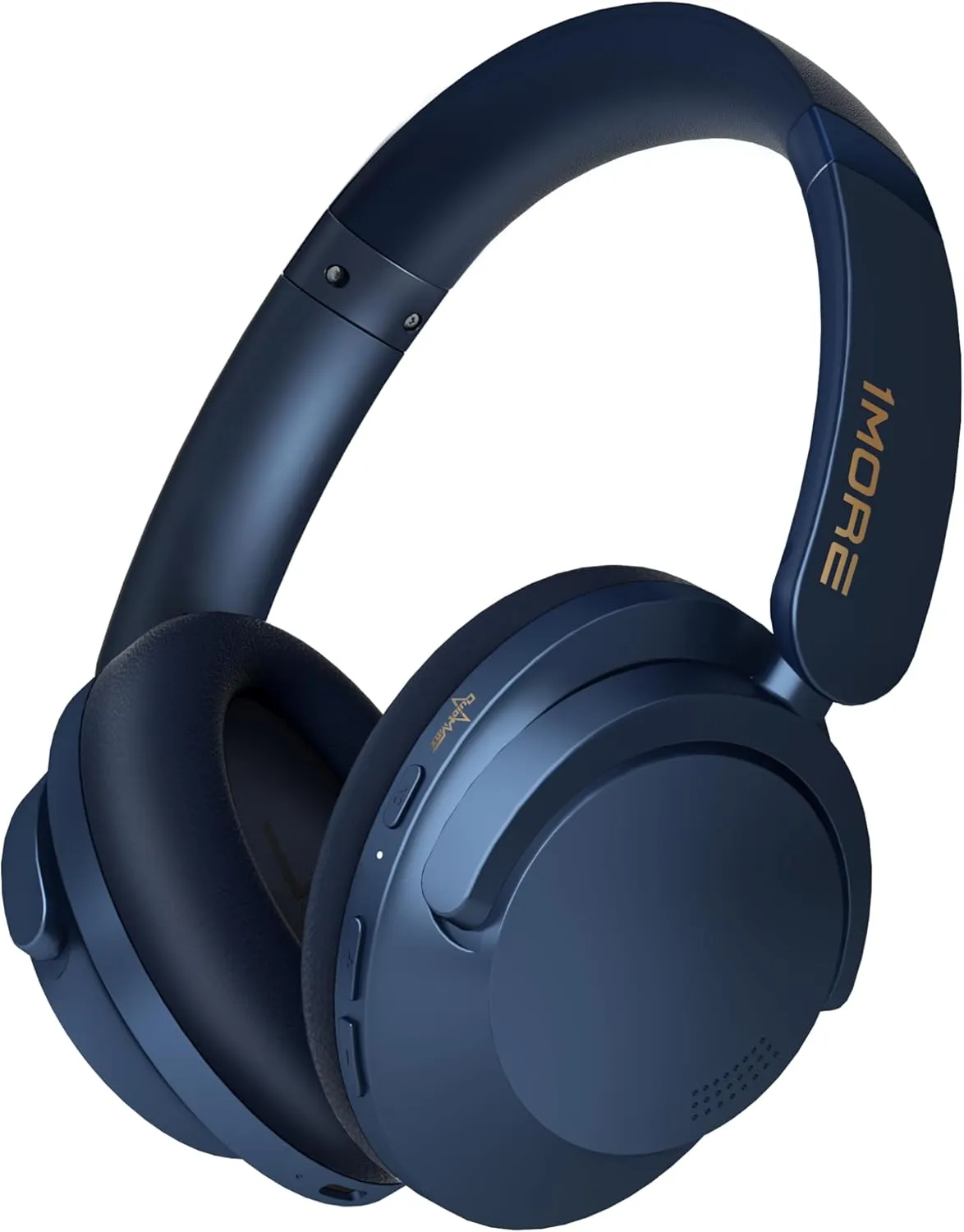 1MORE SonoFlow-Pro Noise Cancelling Headphones - HQ51 Over Ear Bluetooth Headphones with LDAC for Hi-Res Wireless Audio,100H Playtime,Bluetooth 5.4,QuietMax ANC, Comfortable Fit,Clear Calls (Navy)