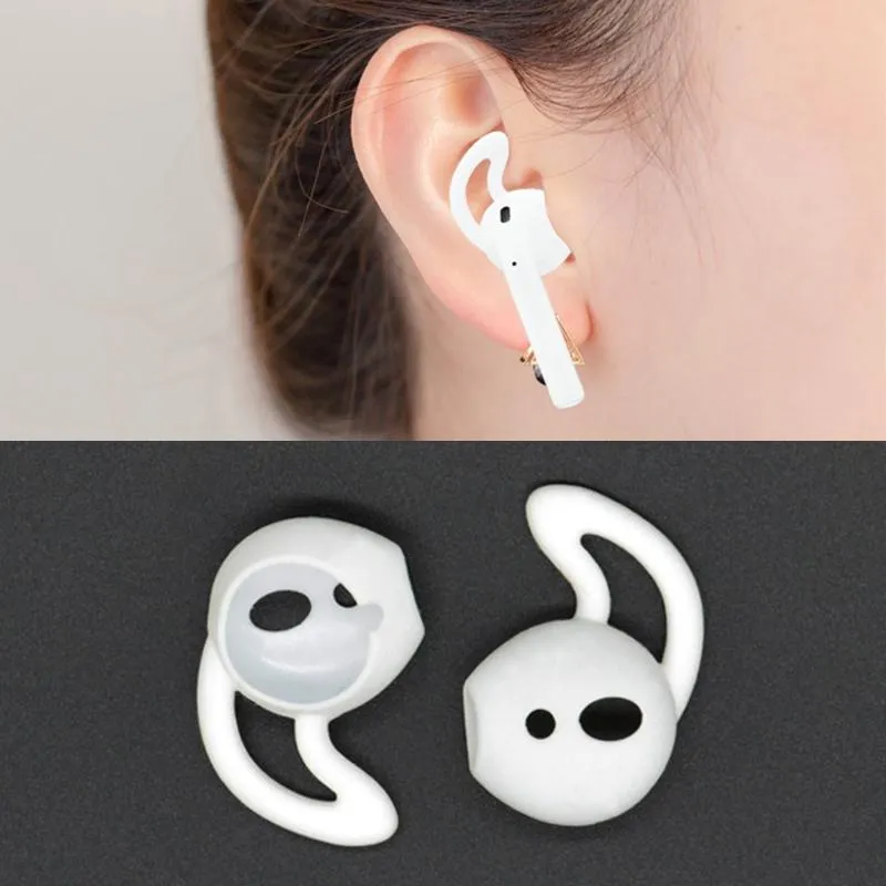 2-Pack Wireless Bluetooth Earphone Earpads For Apple Airpods - Silicone