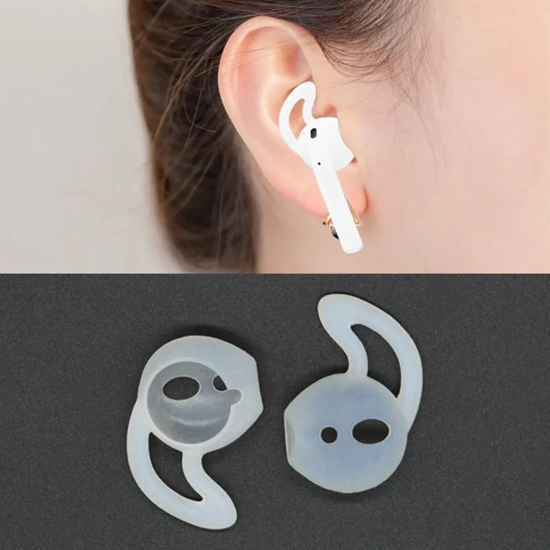 2-Pack Wireless Bluetooth Earphone Earpads For Apple Airpods - Silicone