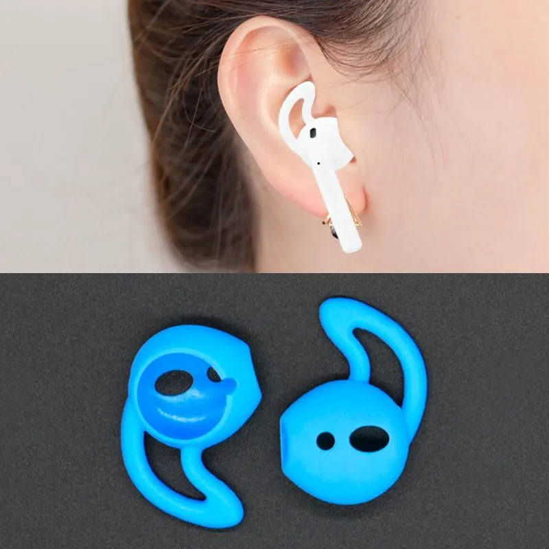 2-Pack Wireless Bluetooth Earphone Earpads For Apple Airpods - Silicone
