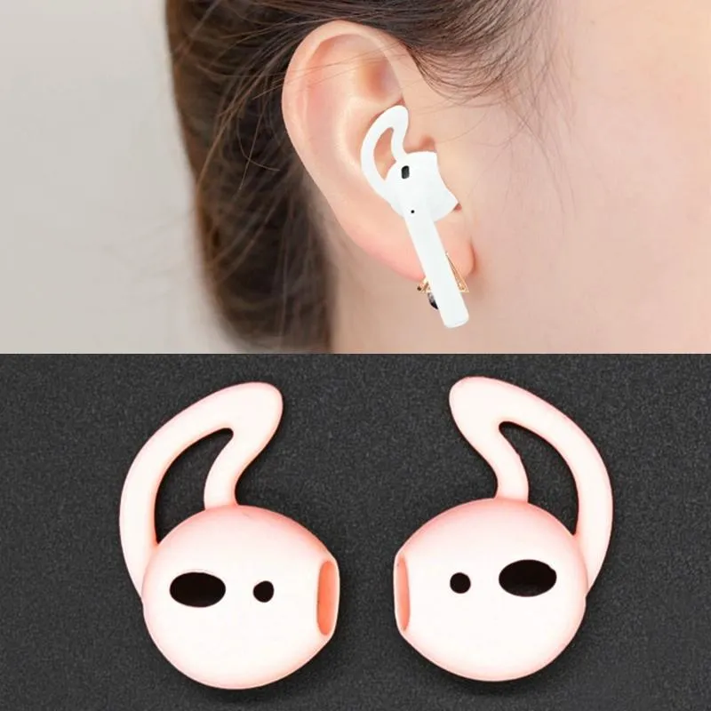 2-Pack Wireless Bluetooth Earphone Earpads For Apple Airpods - Silicone