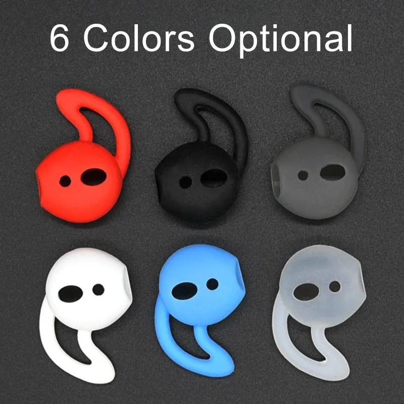 2-Pack Wireless Bluetooth Earphone Earpads For Apple Airpods - Silicone