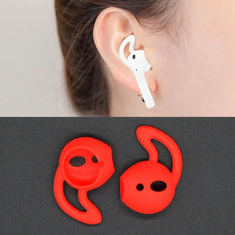 2-Pack Wireless Bluetooth Earphone Earpads For Apple Airpods - Silicone