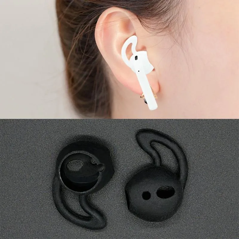 2-Pack Wireless Bluetooth Earphone Earpads For Apple Airpods - Silicone