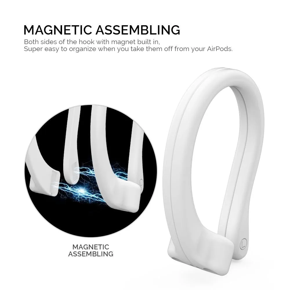 Ahastyle Wireless Earphones with Magnetic Earhooks for Apple Airpods