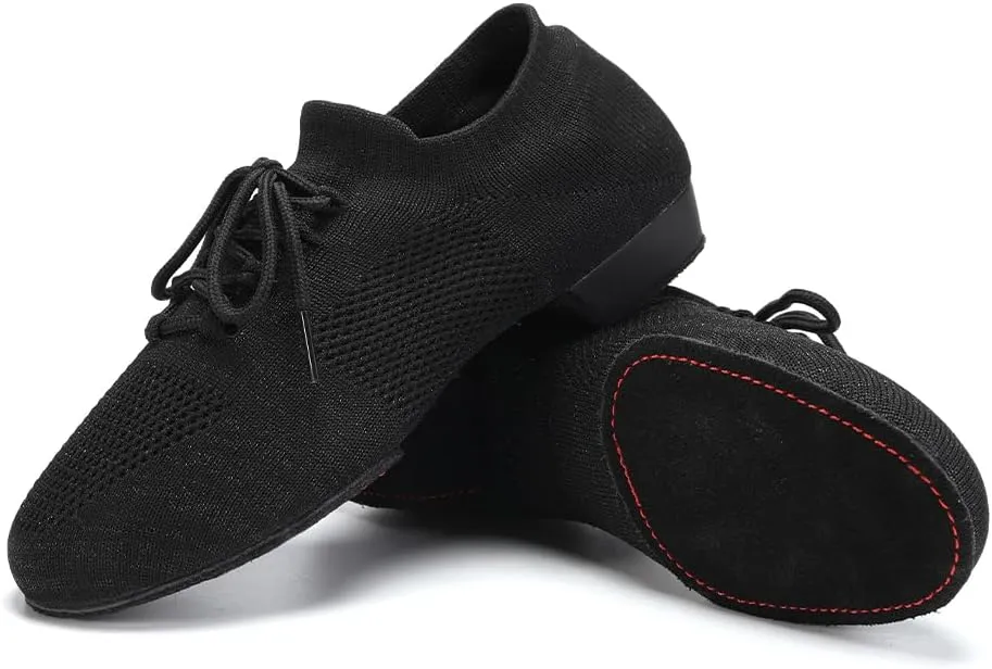 AOQUNFS Practice Dance Shoes Slip on Dance Shoes for Women Split Sole Jazz Shoes for Girl,XD-Model XD