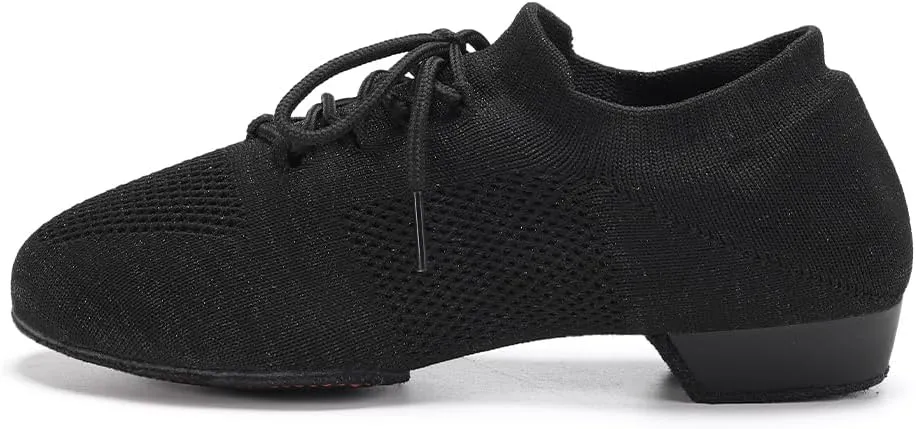 AOQUNFS Practice Dance Shoes Slip on Dance Shoes for Women Split Sole Jazz Shoes for Girl,XD-Model XD