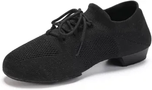 AOQUNFS Practice Dance Shoes Slip on Dance Shoes for Women Split Sole Jazz Shoes for Girl,XD-Model XD