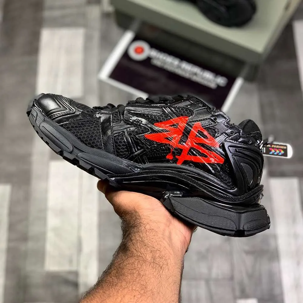 Ballenciiaga Runner Graffiitti (Black Redd)Top Premium Batch