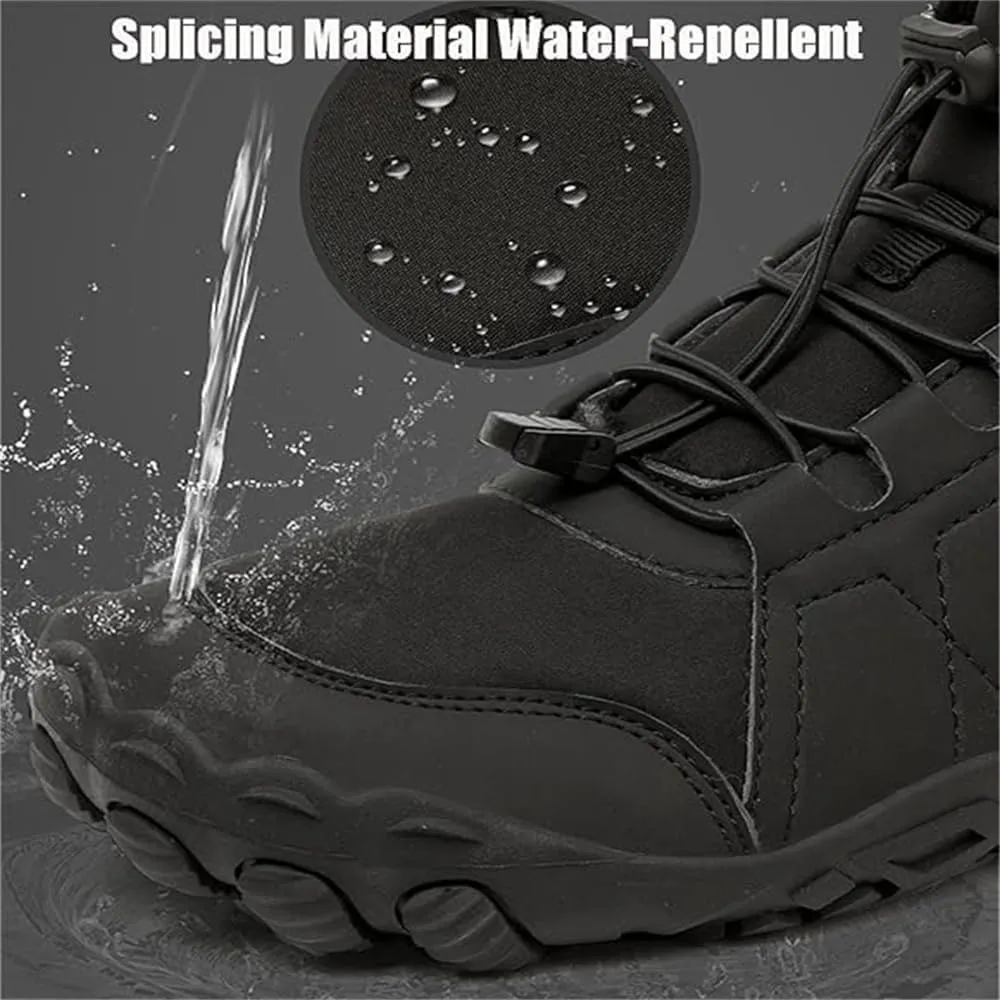 Barefoot Shoes Winter Hike Footwear Womens Mens Grounding Shoes With Copper Wide Toe Box Non-Slip Trail Running