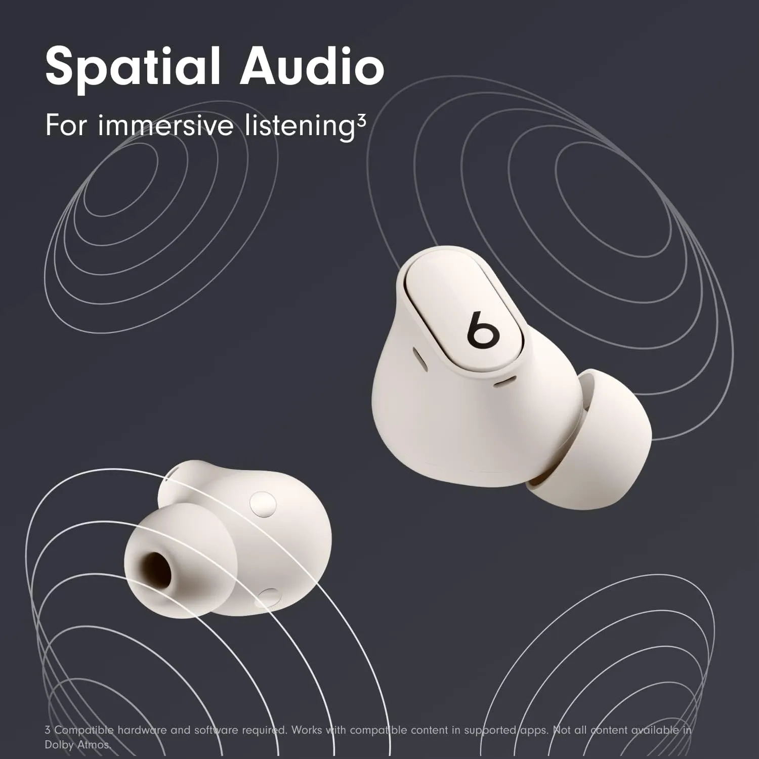 Beats Studio Buds   - Ivory with AppleCare  (2 Years)