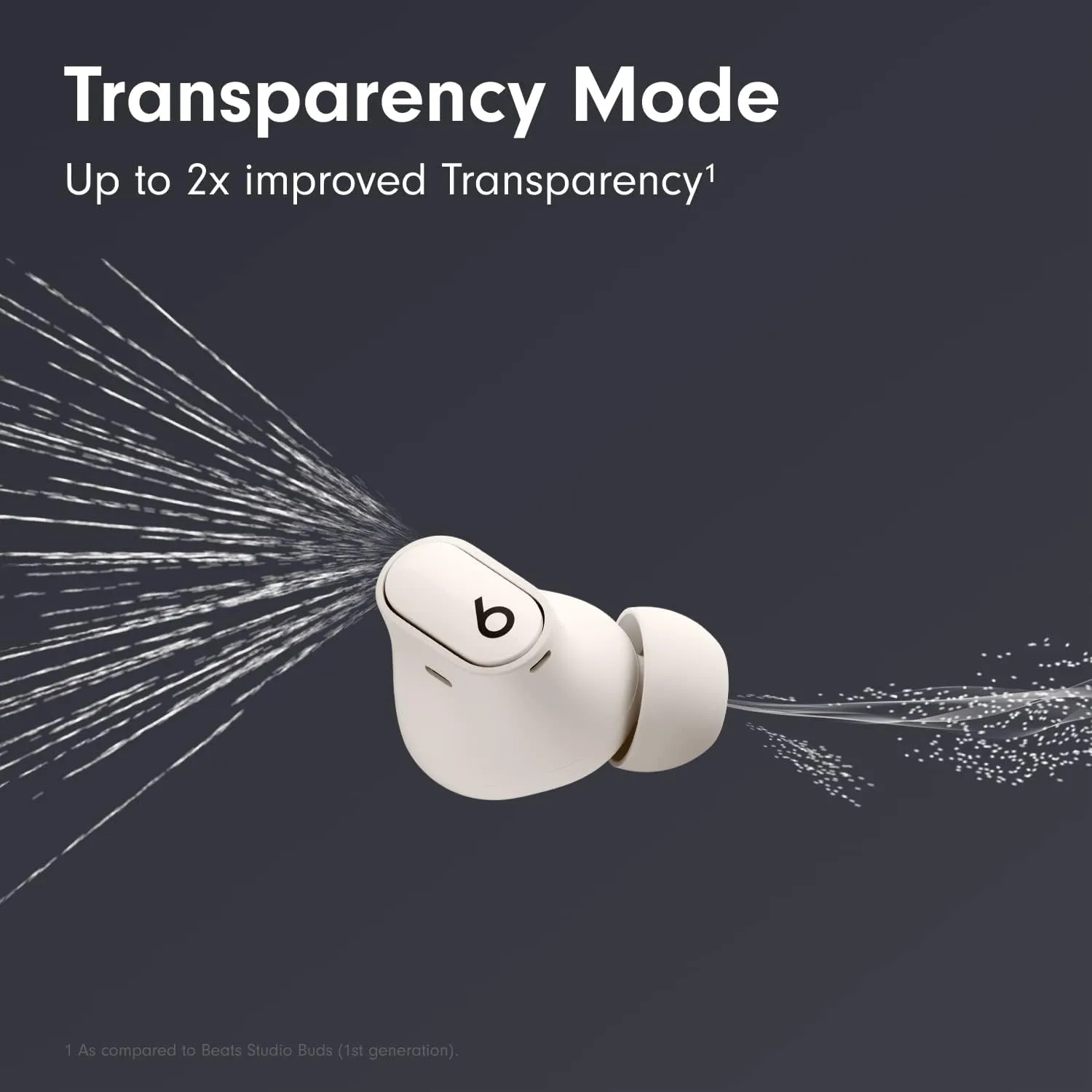 Beats Studio Buds   - Ivory with AppleCare  (2 Years)