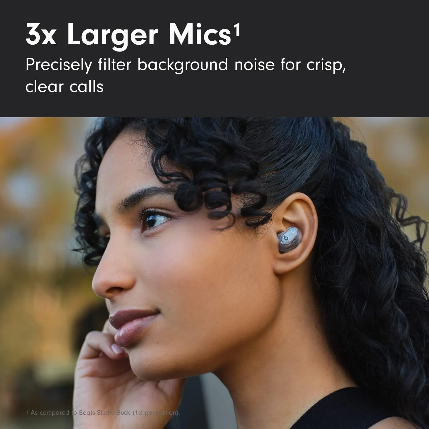 Beats Studio Buds   - Transparent with AppleCare  (2 Years)
