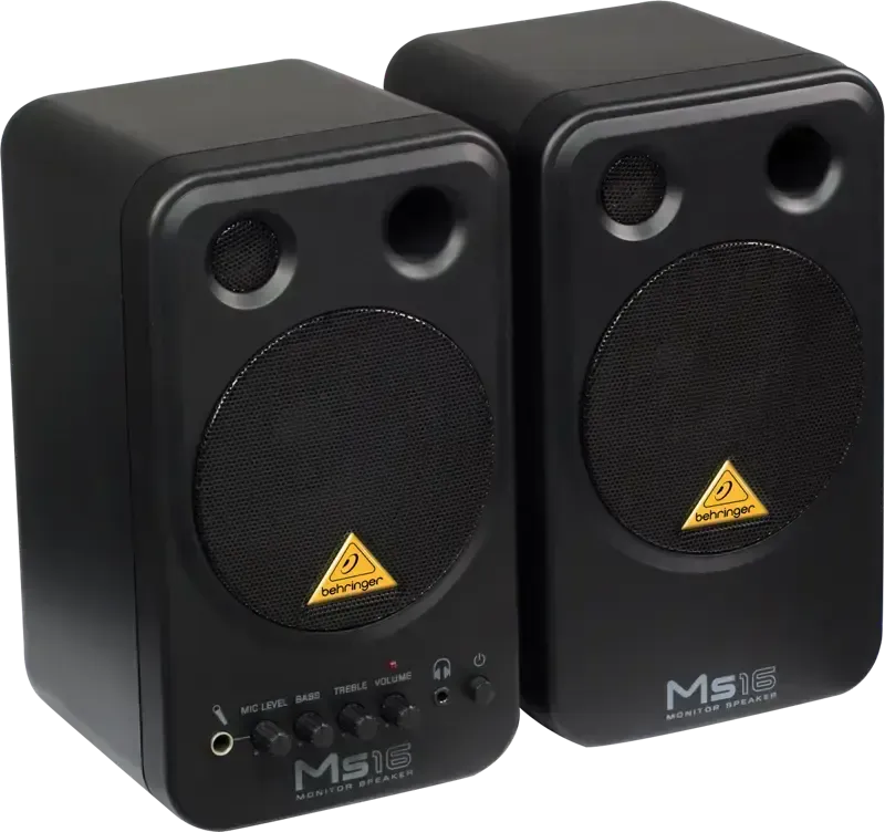 Behringer MS16 Active compact monitors (Pair)