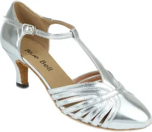 BlueBell Shoes Handmade Women's Ballroom Wedding Competition Dance Shoes Darla 2.5" Heel
