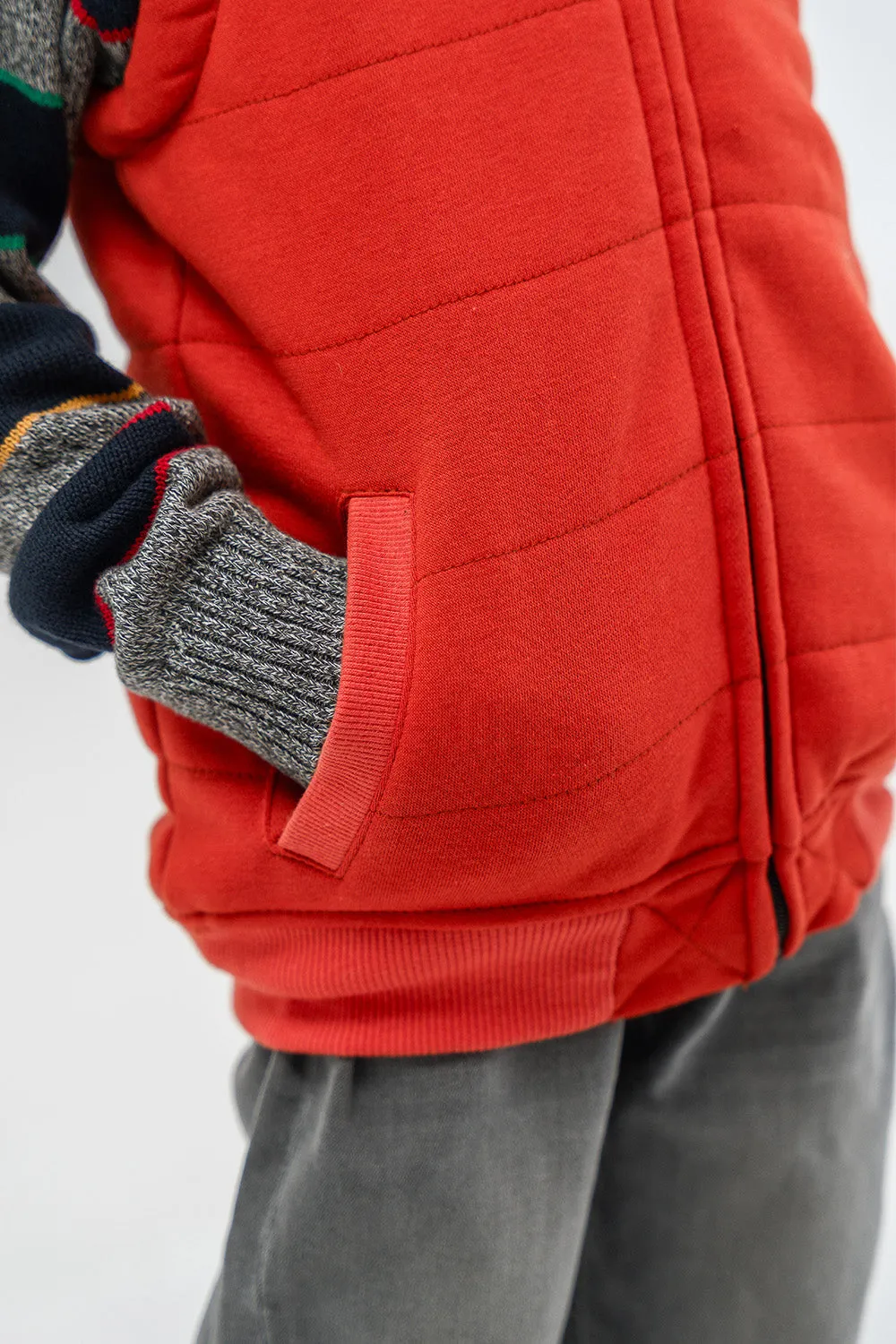 Boys S/L Zipper Jacket