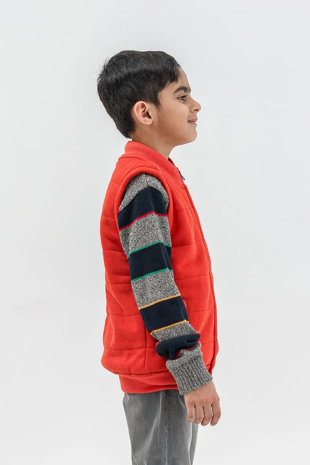 Boys S/L Zipper Jacket