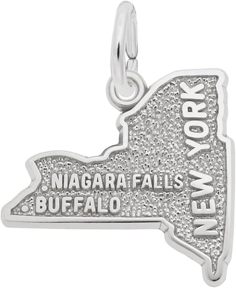 Buffalo/Niagara Falls Charm, Charms for Bracelets and Necklaces