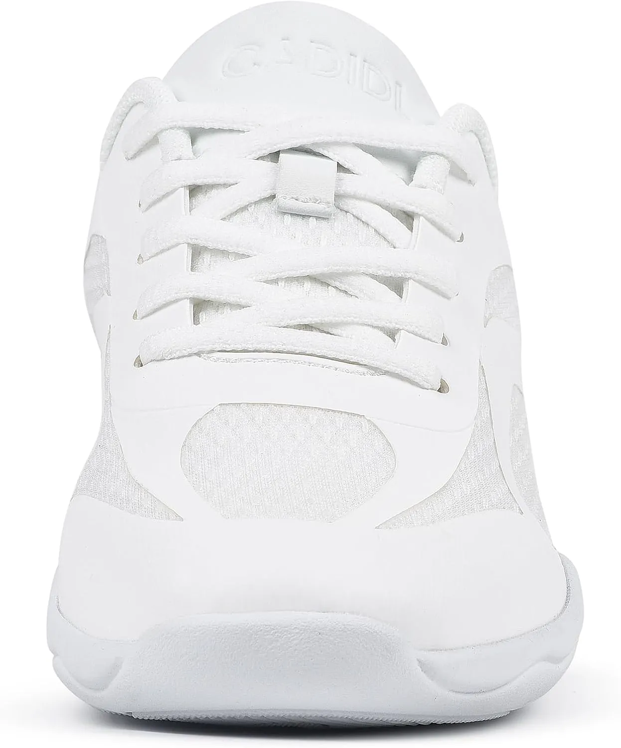 CADIDL Cheer Shoes for Women White Cheerleading Athletic Dance Shoes Girls Flats Tennis Walking Sneakers