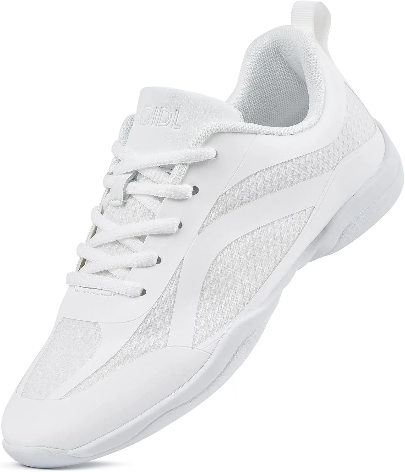 CADIDL Cheer Shoes for Women White Cheerleading Athletic Dance Shoes Girls Flats Tennis Walking Sneakers