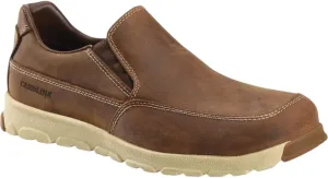Carolina S-117 Slip-On ESD Aluminum Safety Toe Shoes for Men - Electrostatic Dissipative Leather Work Shoes with Slip-Resisting Rubber & EVA Outsoles