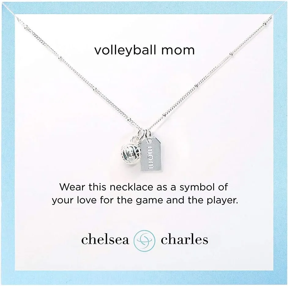 Chelsea Charles Sports Mom Double Charm Necklaces