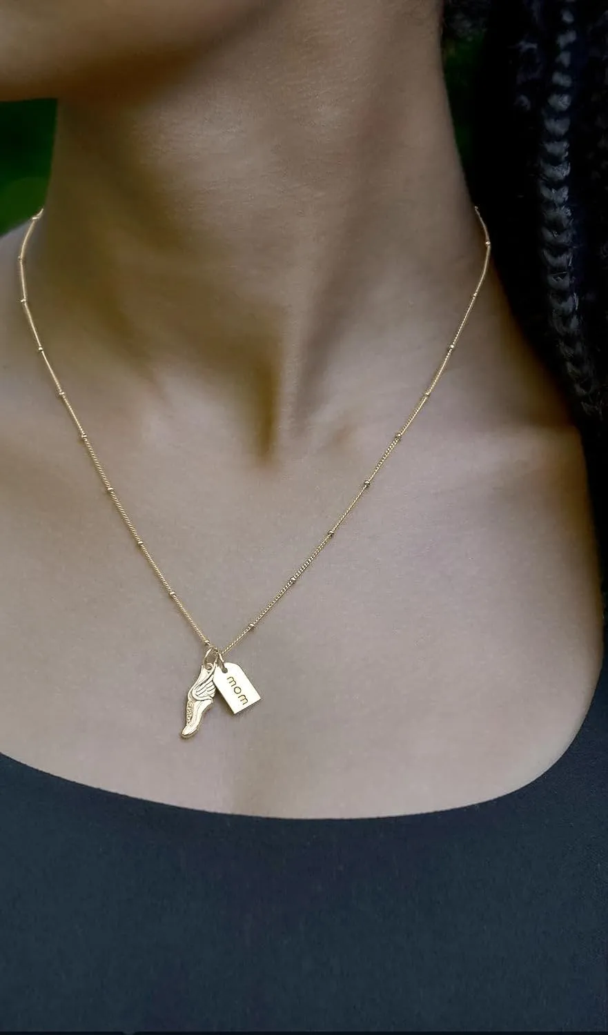 Chelsea Charles Sports Mom Double Charm Necklaces