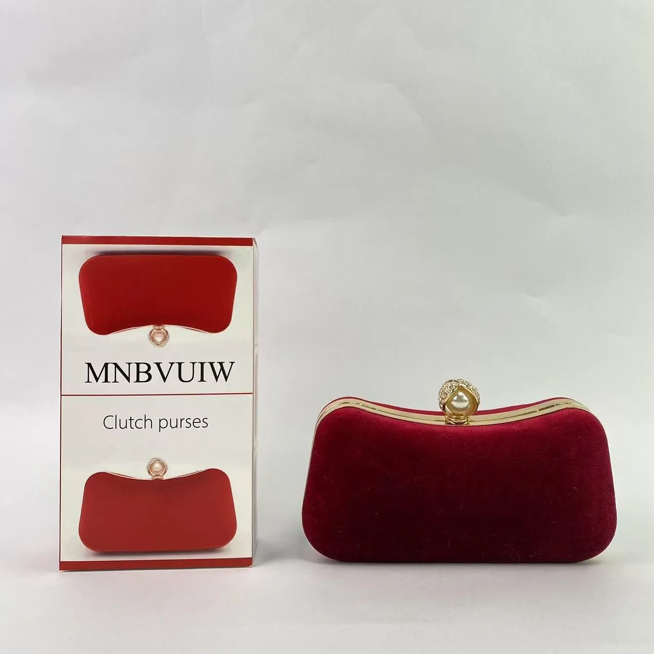 Clutch purses,Elegant Velvet Clutch Evening Bags for Women Formal Wedding Party Clutch Purse Prom Cocktail Handbags