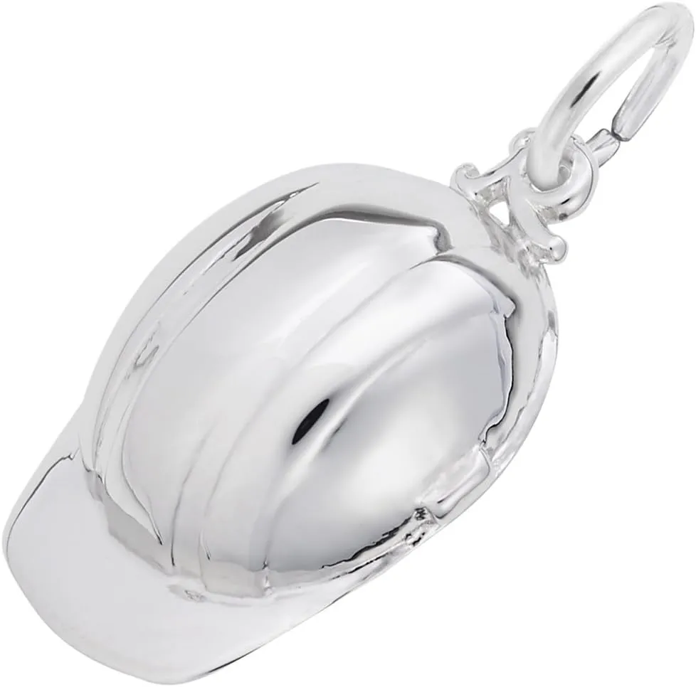 Construction Hat Charm, Charms for Bracelets and Necklaces