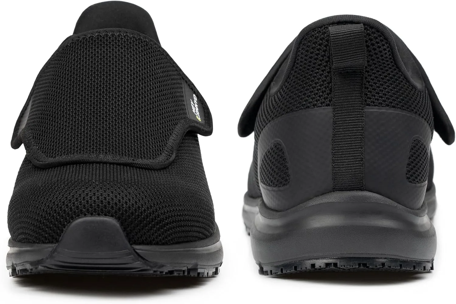 Diabetic Shoes for Men Wide Non-Slip Water-Resistant Orthopedic Slip On Walking Shoes Adjustable Closure Sneakers for Swollen Feet Neuropathy Relief, Arch Support