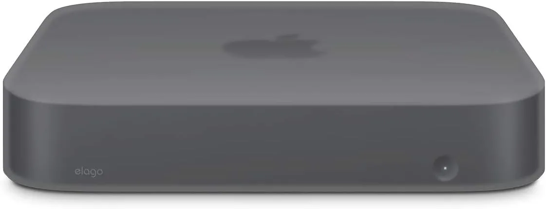 elago Case Compatible with Mac Mini M2, M2 Pro 2023 /M1 2020/ Mac Mini 2018 (Dark Grey) - Precise Cutout, Shock Resistant, Protection