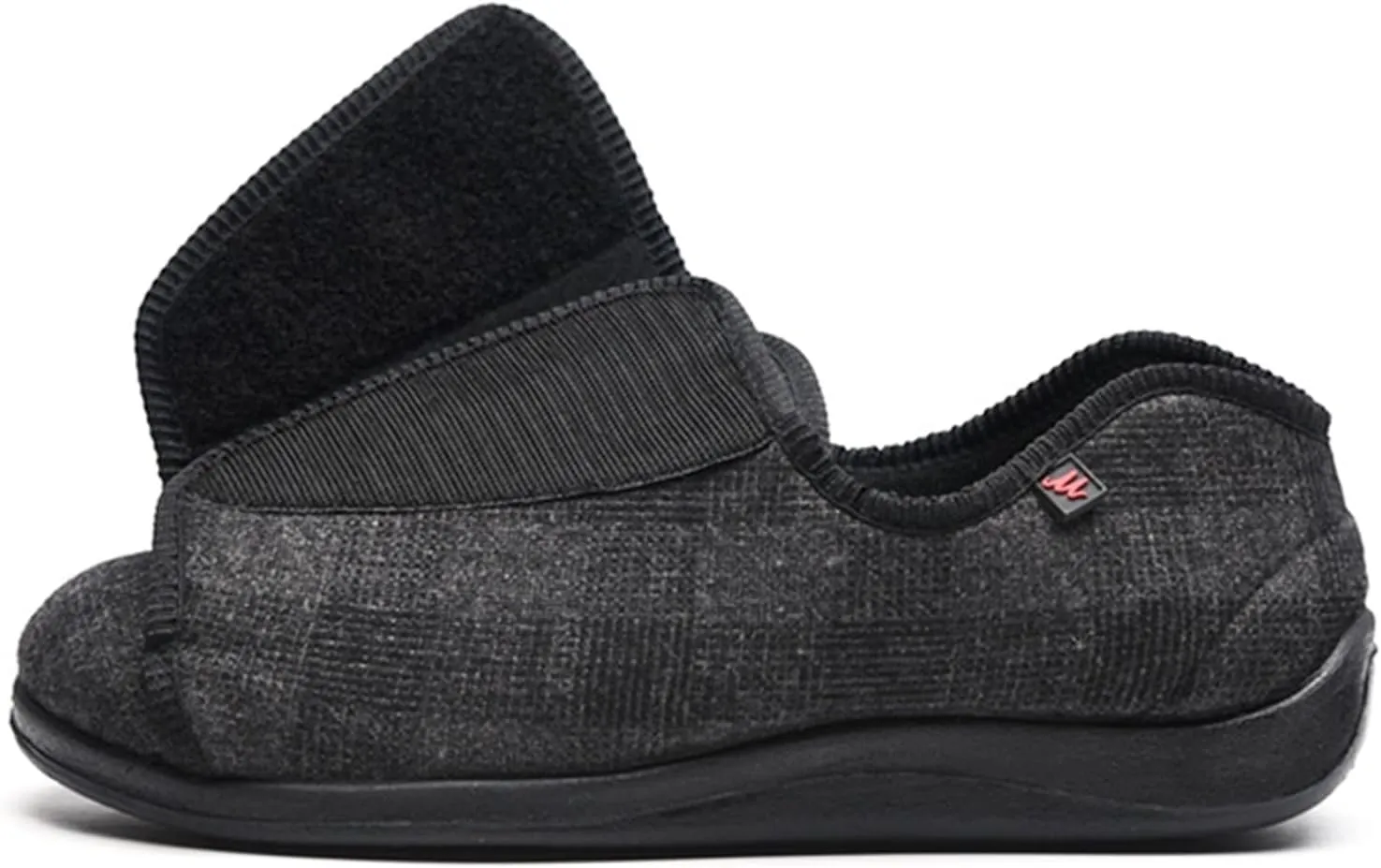 Elderly Edema Shoes for Swollen Feet - Lightweight & Comfortable Diabetic Slippers, Wide Width, Adjustable Straps, Mens Orthopedic Design