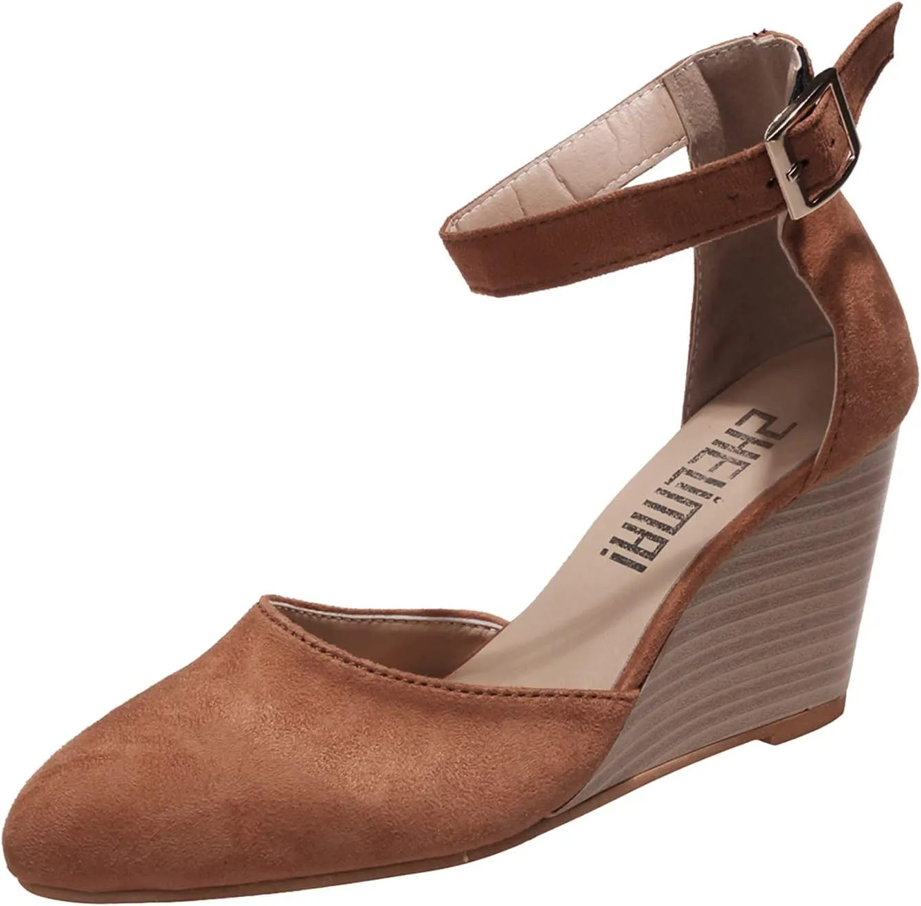Espadrilles Wedge Sandals for Women 2025 Summer Dressy Orthopedic Platform Wedges Sandal Ankle Strap Closed Toe Shoes Anti Slip Beach Comfortable Outdoor Shoe