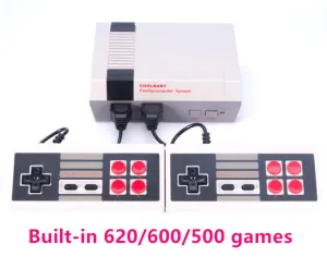 Family Mini Classic TV Game Console 8 Bit Game AV Out Retro Video Game Console Built-In 620/600/500 Games