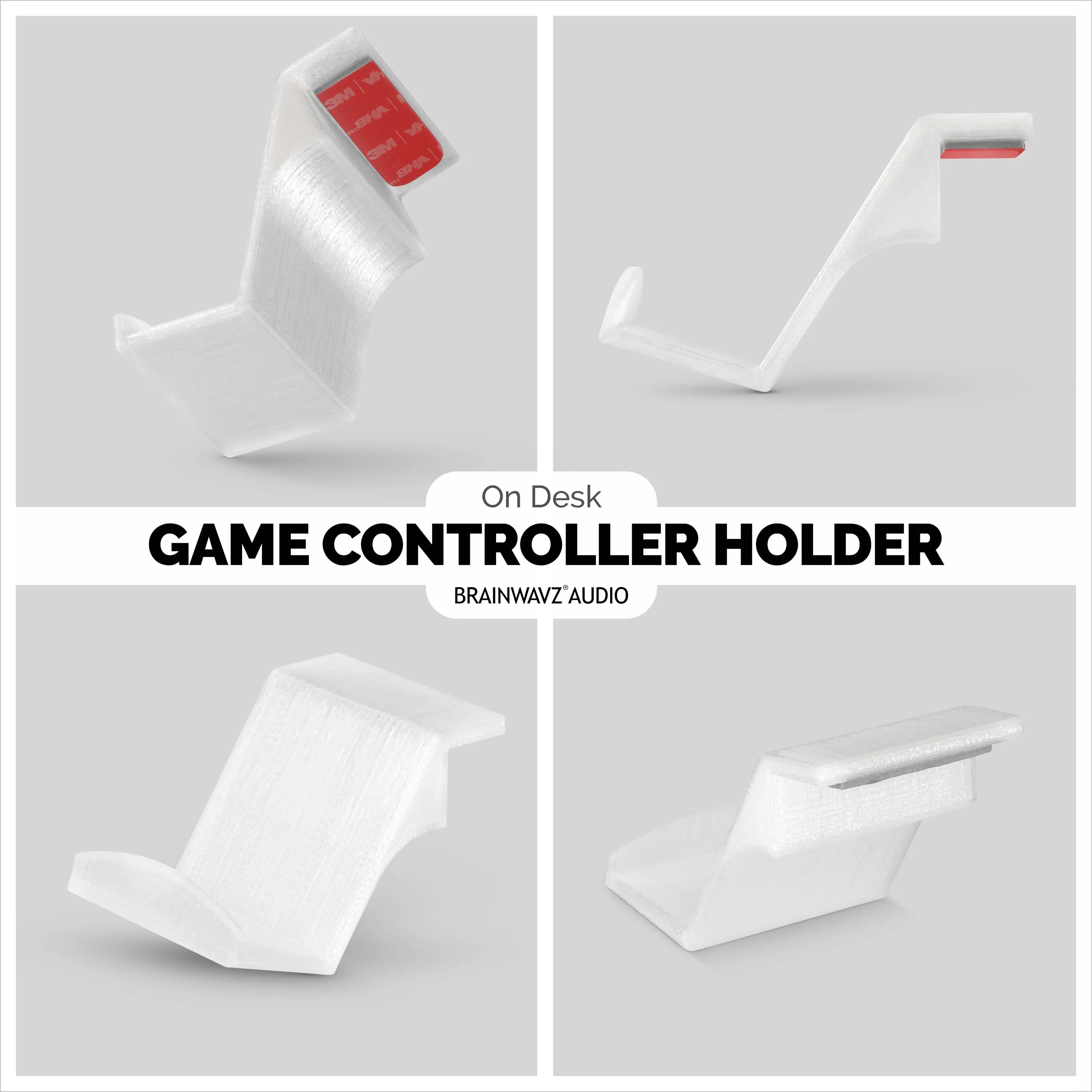 Game Controller Desktop Holder Hanger Mount for XBox, Playstation, Switch & More (UGC3)