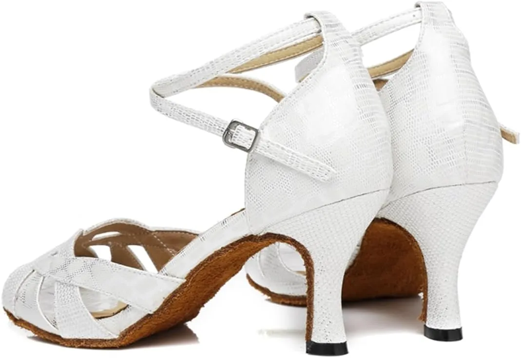 Glitter Ballroom Dance Shoes for Women Salsa Latin Tango Wedding Party