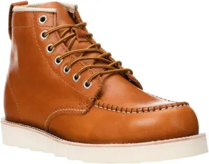 Golden Fox Work Boots 6" American Heritage Moc Toe Wedge Boot for Construction Made in USA