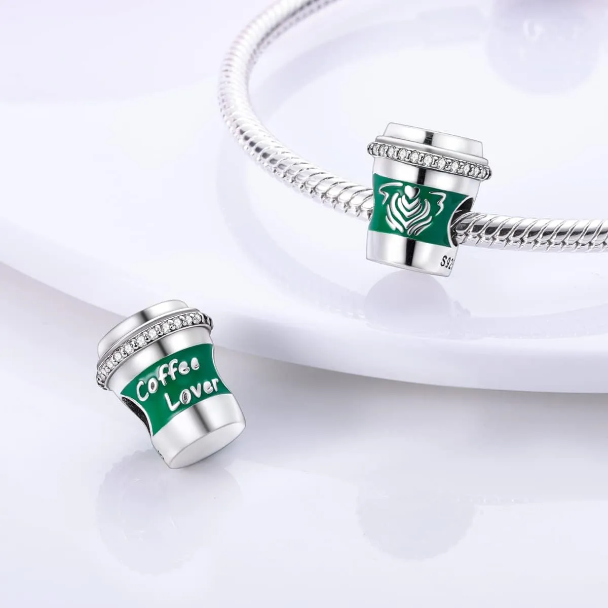 Hapour 925 Sterling Silver Charms for Charm Bracelets Necklace Jewelry Dangle Pendant Beads Charm for Women Mom