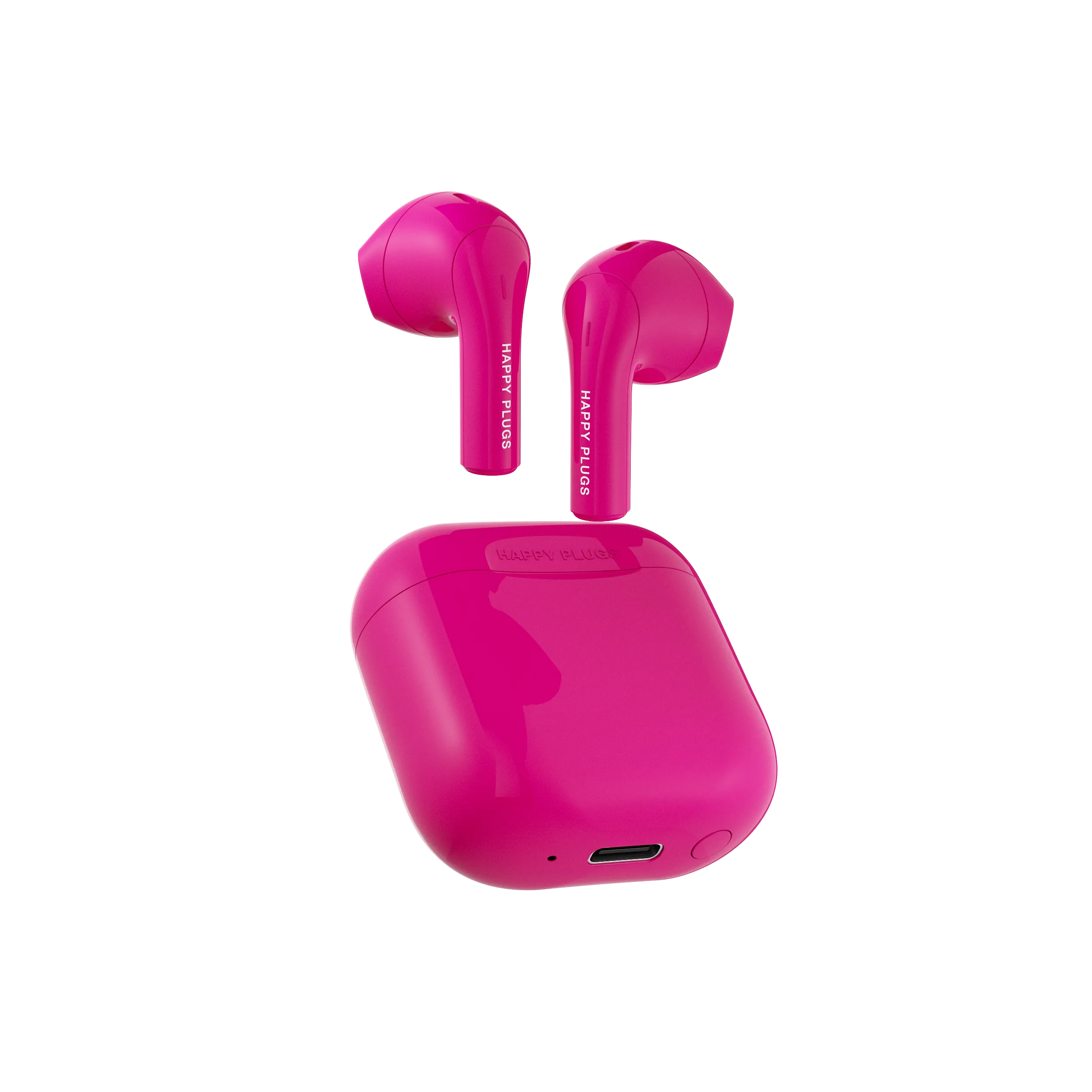 HAPPY PLUGS Joy True Wireless Headphones - Cerise