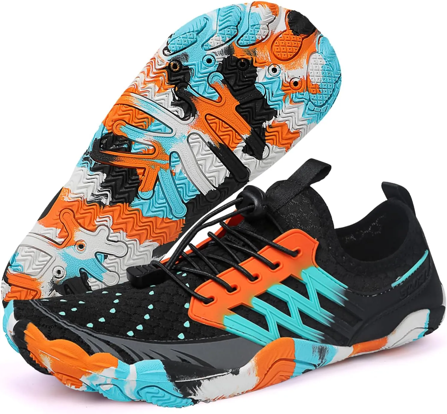 Hike Barefoot Shoes Womens Mens, Pro Water Shoe Women Men Footwear Barefoot Hike Shoes for Travel, Wide Toe Box Non-Slip Breathable Zero Drop Shoe