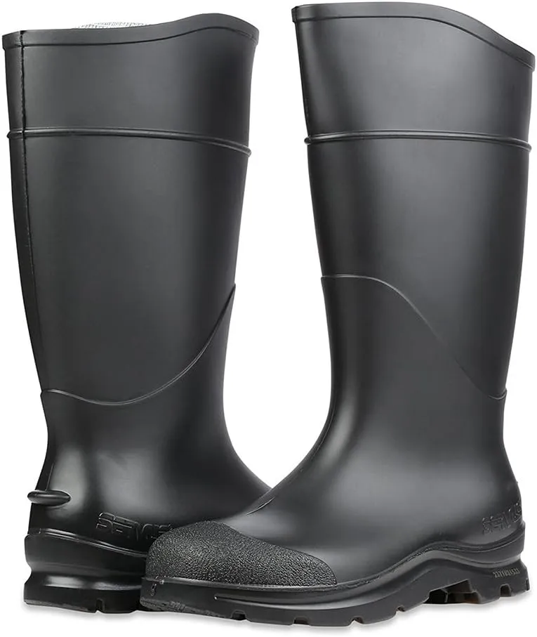Honeywell Safety Products Servus Comfort Technology 14" PVC Soft Toe Men's Work Boots, Size-9, Black