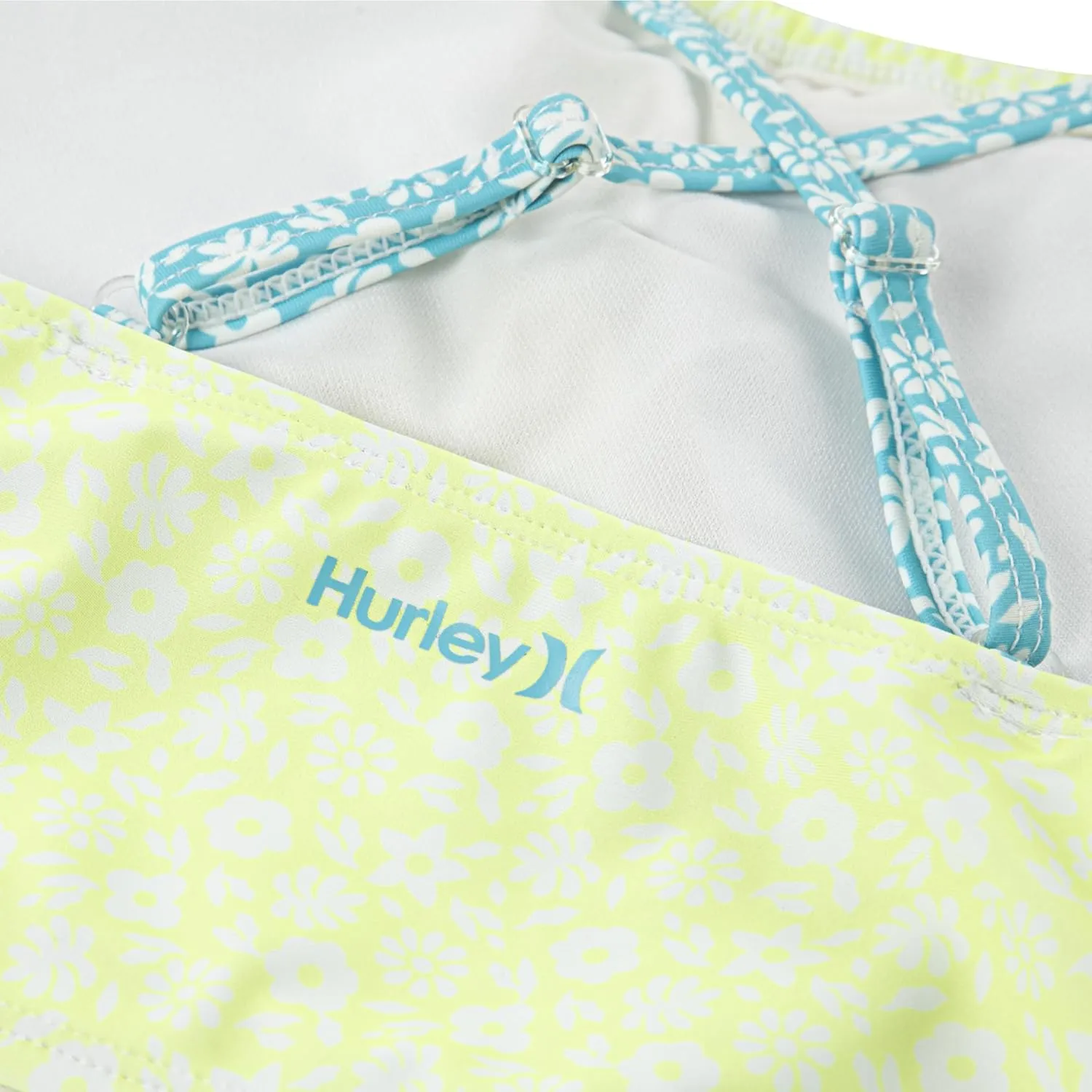 Hurley Girls' 1-Piece Cut Out Swim Suit