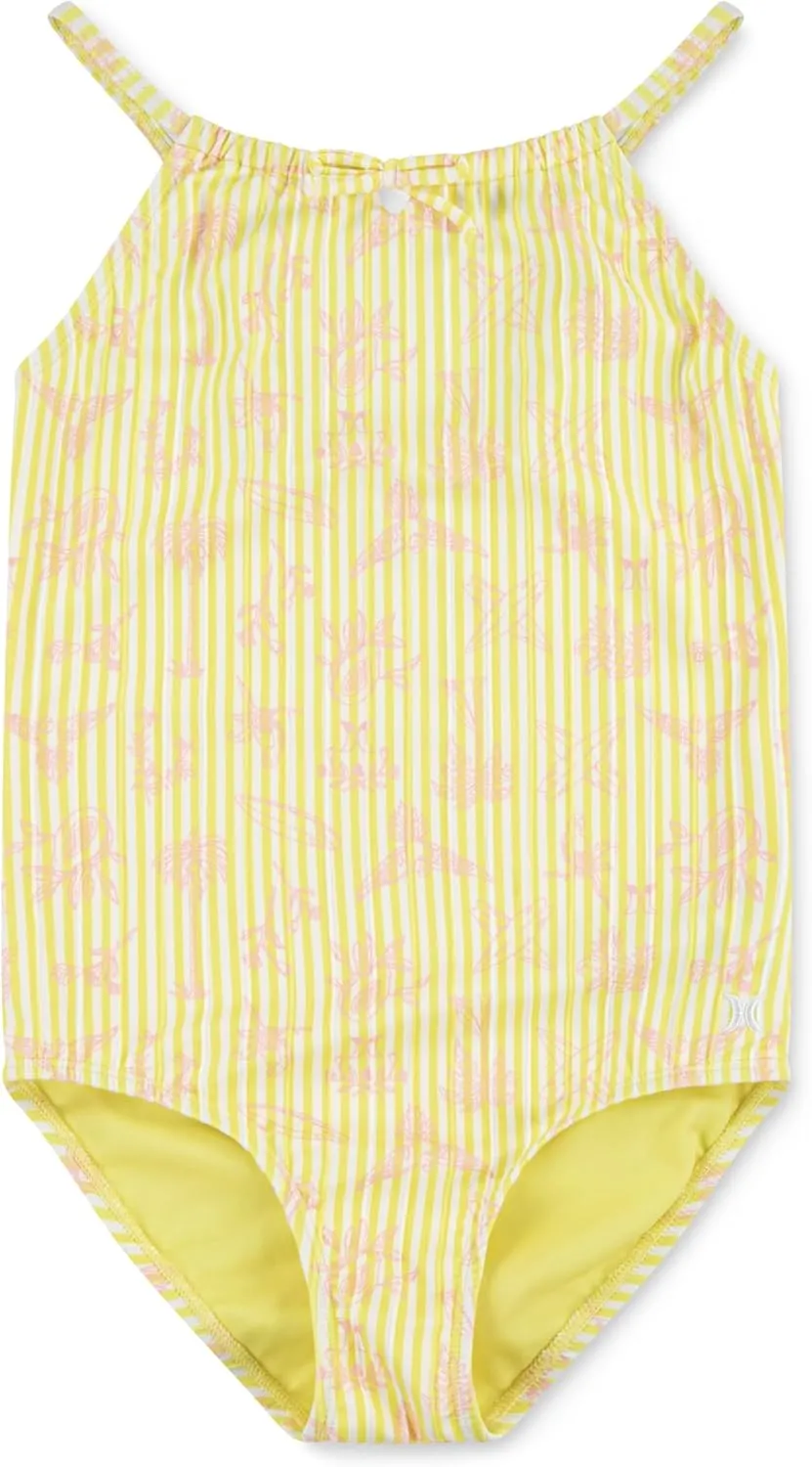 Hurley Girls' 1-Piece Cut Out Swim Suit