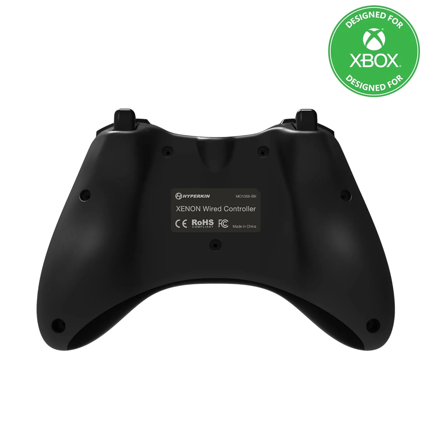 Hyperkin Xenon Wired Controller - Black - Officially licensed Xbox 360 Controller replica for use with Xbox Series X|S, Xbox One, Windows 10|11, PC, Video Game Controller, 3.5MM Audio Jack, Impulse Triggers, Plug and Play Gaming Gamepad