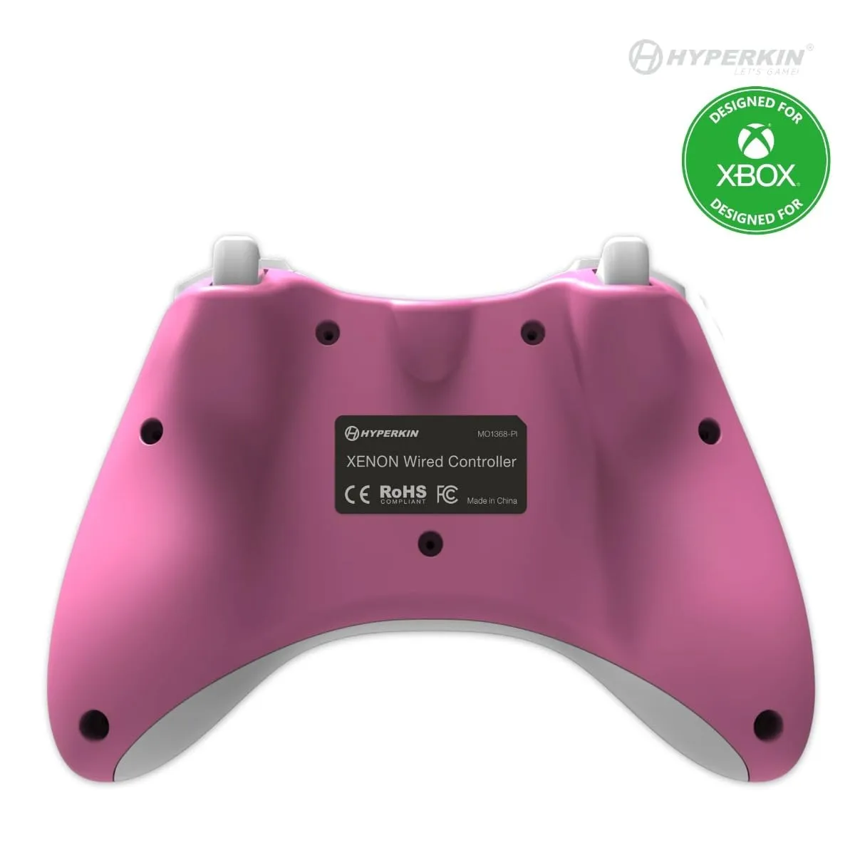 Hyperkin Xenon Wired Controller - Pink - Officially licensed Xbox 360 Controller replica for use with Xbox Series X|S, Xbox One, Windows 10|11, PC, Video Game Controller, 3.5MM Audio Jack, Impulse Triggers, Plug and Play Gaming Gamepad