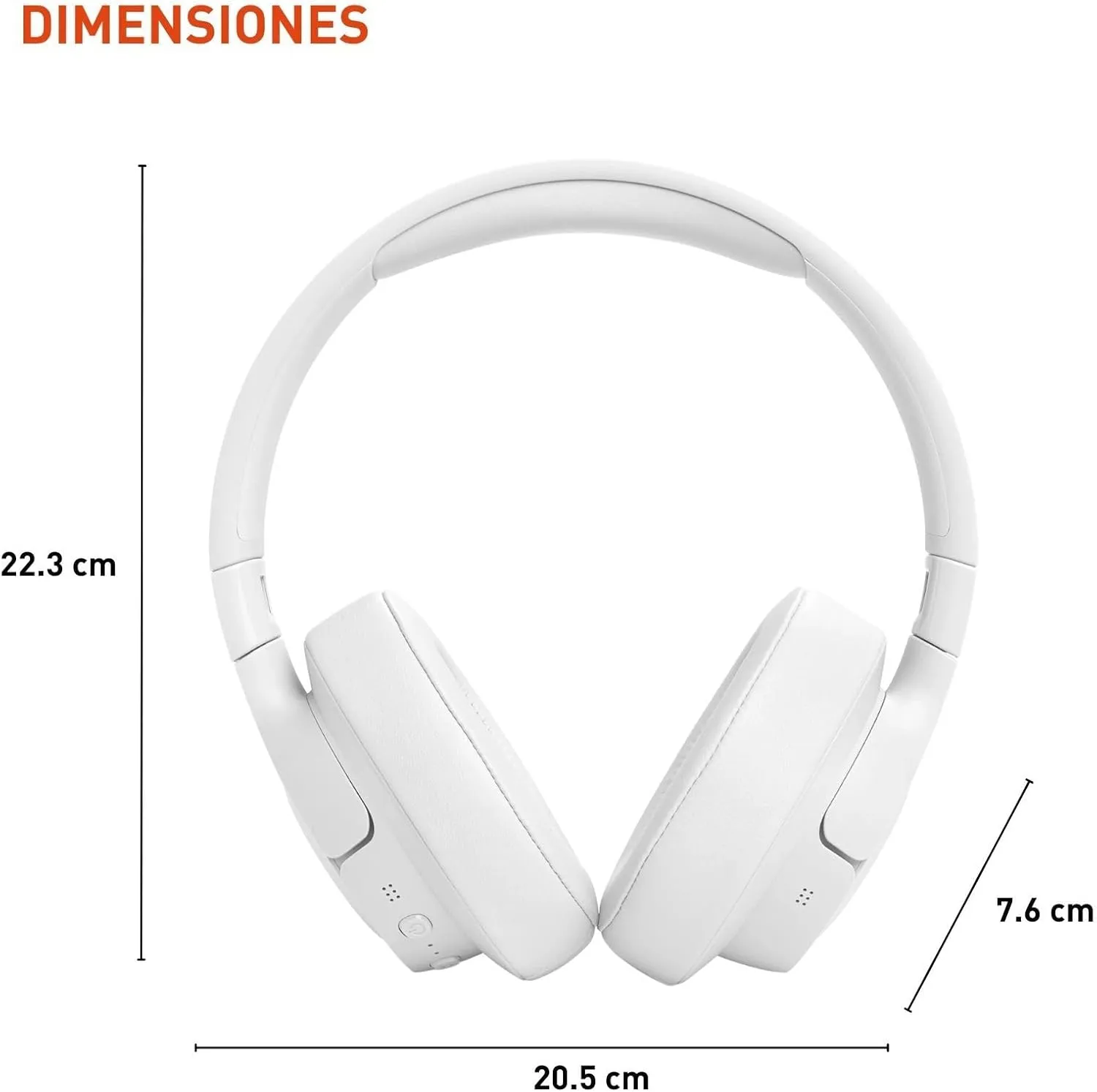 JBL Tune 770NC-White (Renewed)