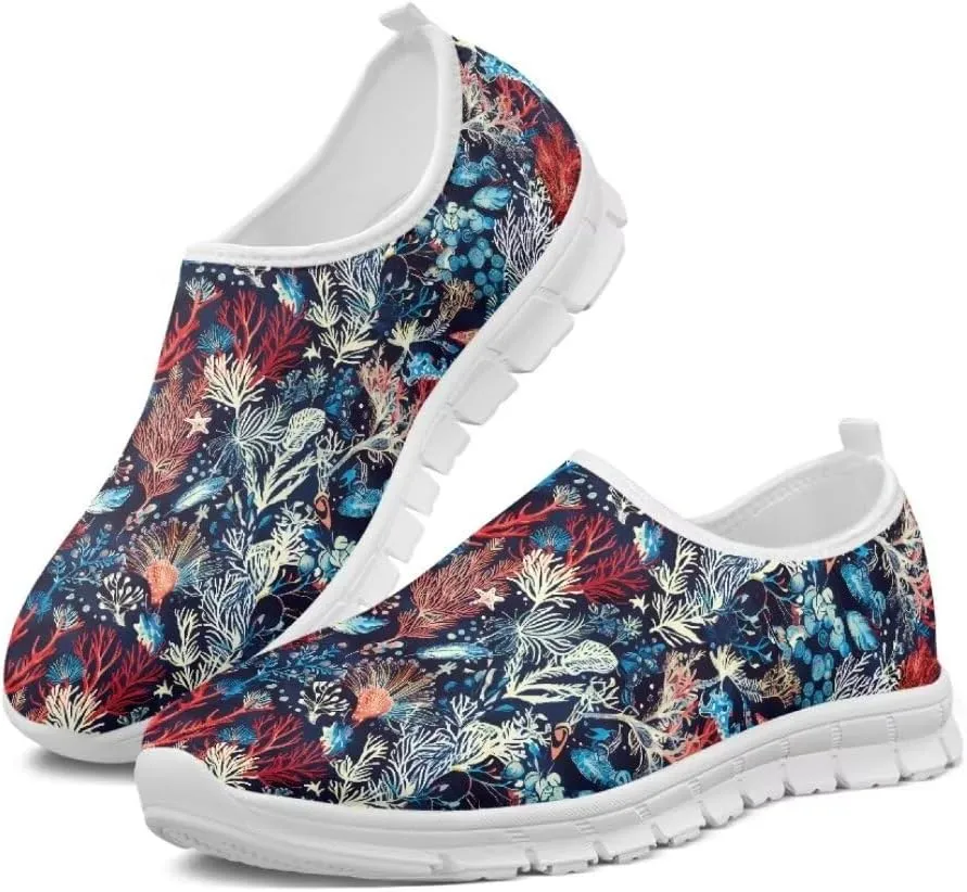 Jeiento Slip On Shoes for Women Comfortable Travel Walking Flat Shoes Soft Shoes Casual Shoes Lightweight Non Slip DailyShoes