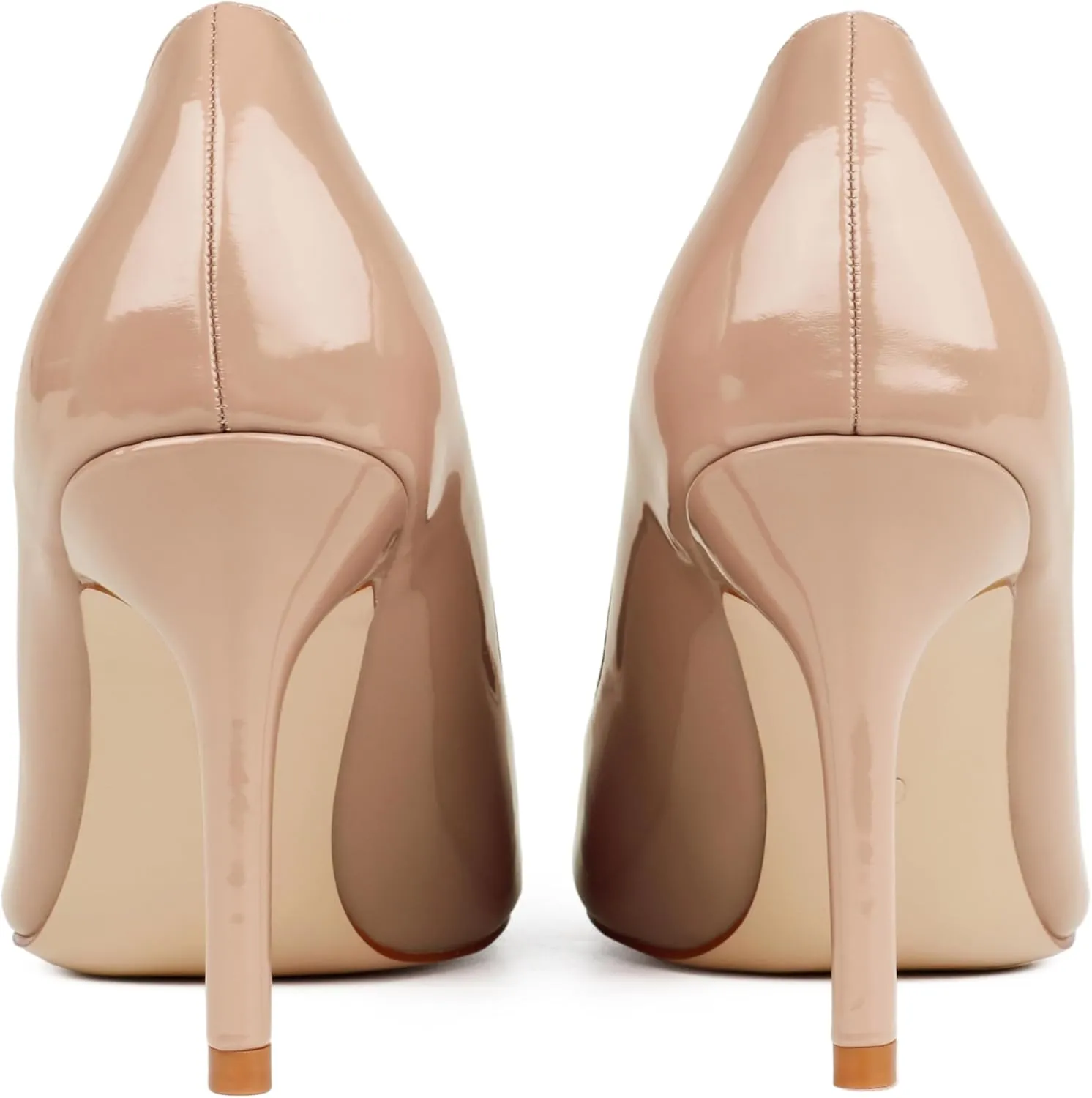 JOY IN LOVE Women's Pumps Shoes 3.5" High Heels Pointy Toe Stiletto Pumps
